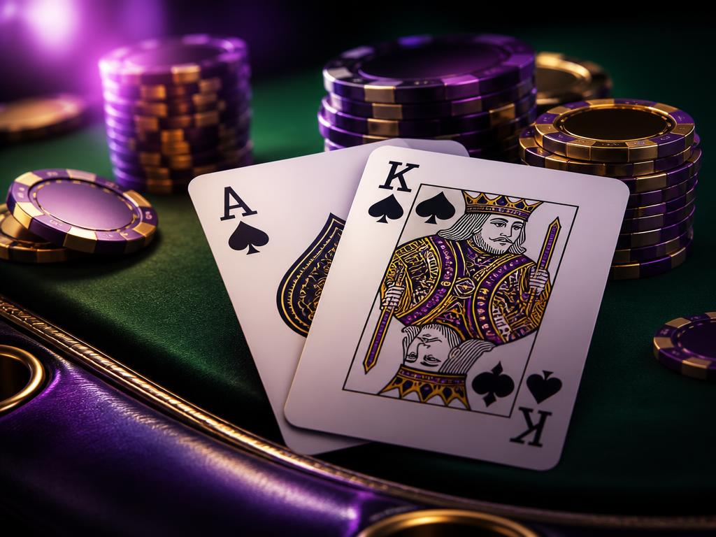 Blackjack game artwork